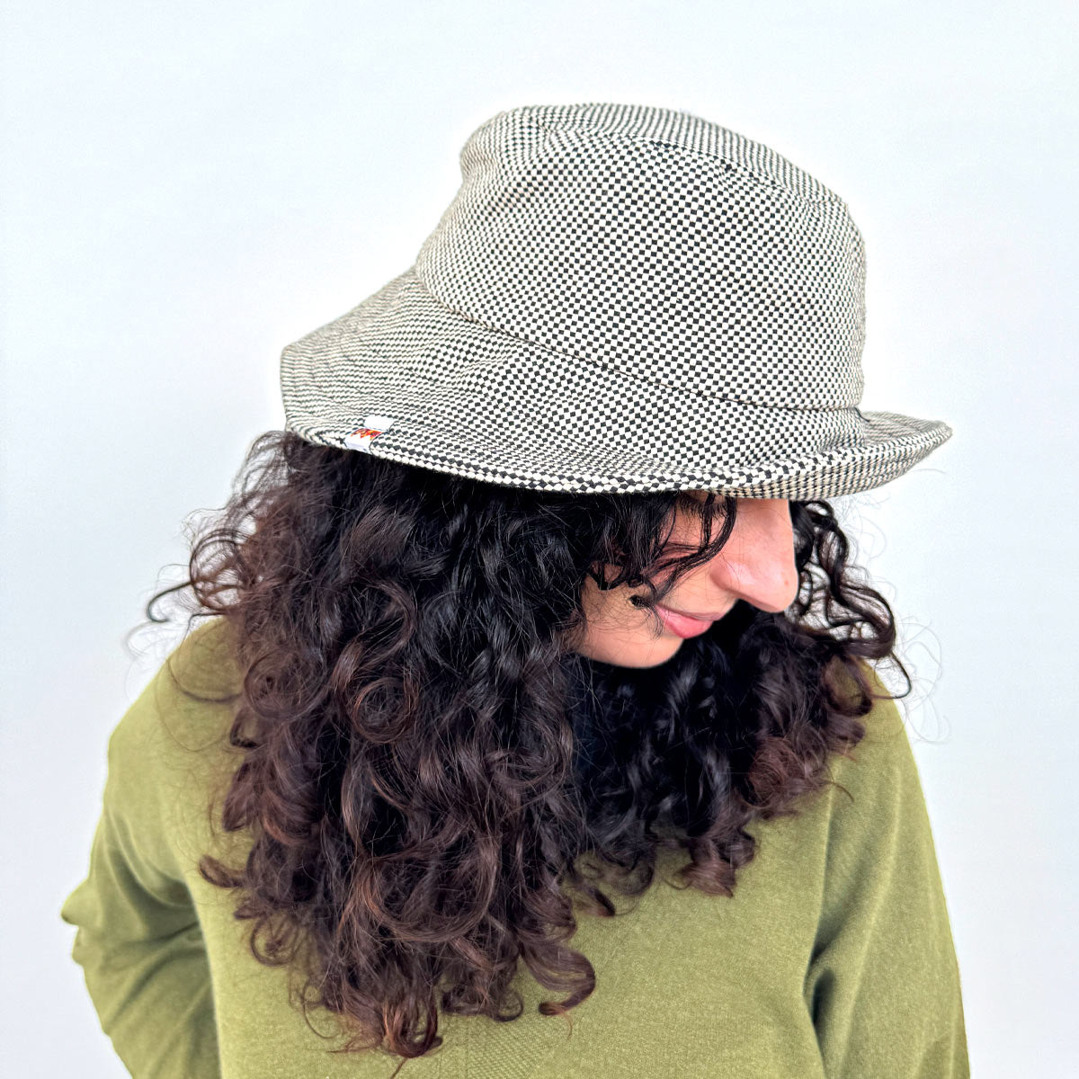 Cappello unisex da Pescatore a quadretti