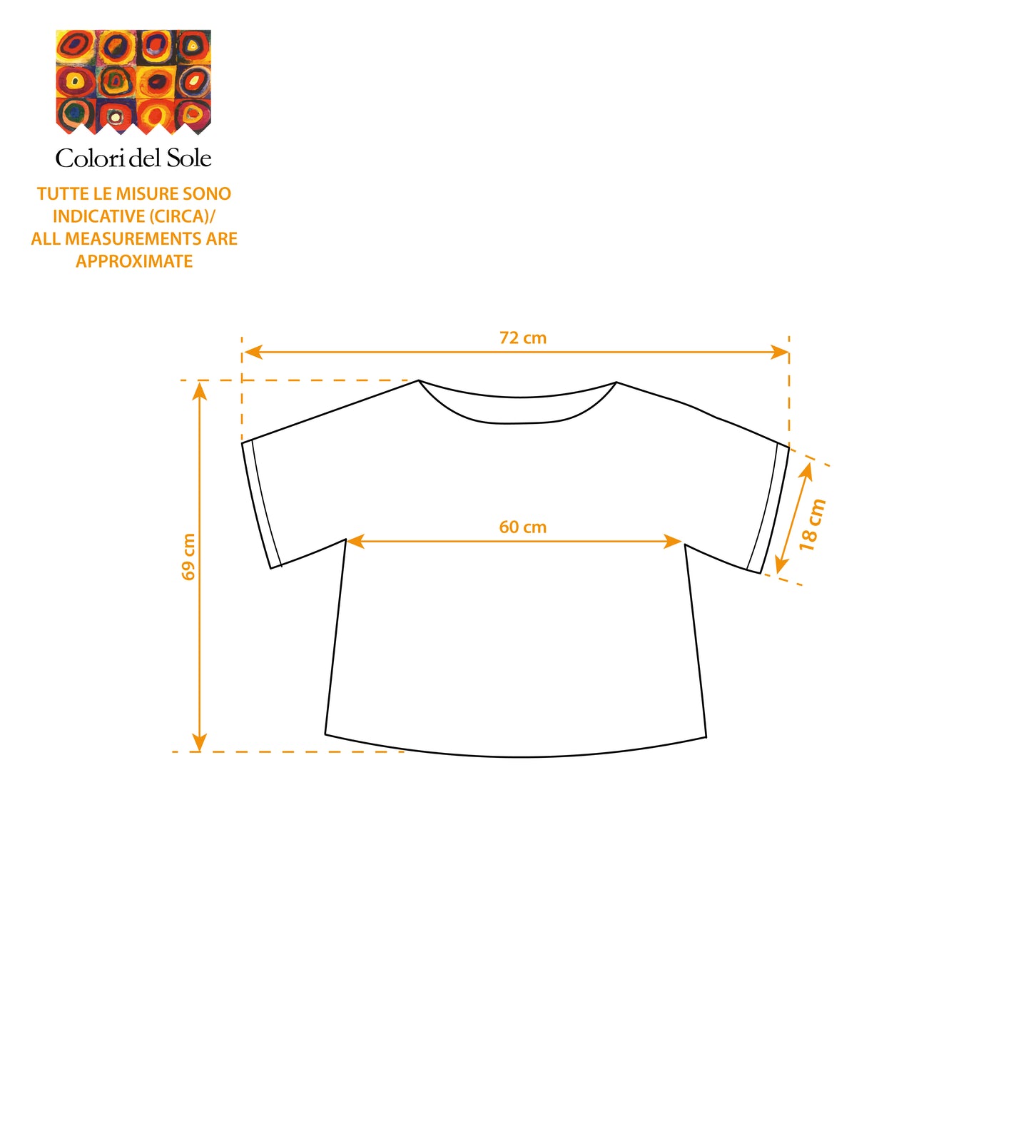 Maglia 1/2 manica Sole