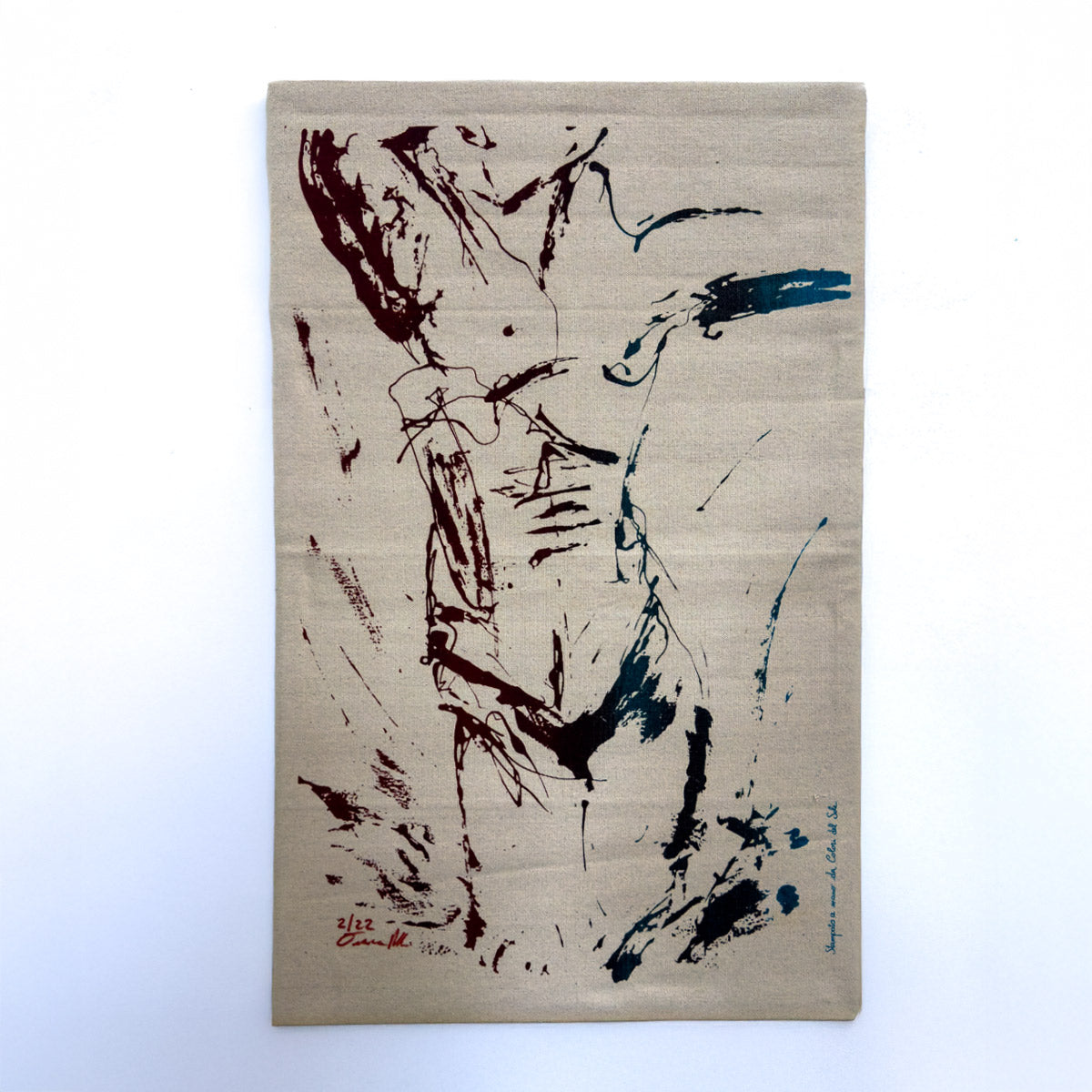 Arazzo Risveglio in canapone