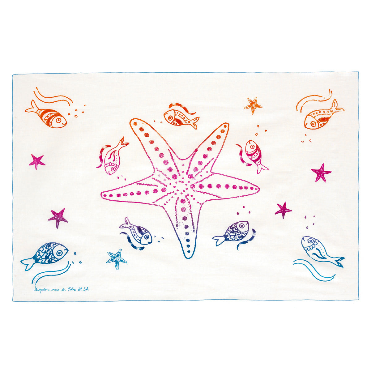 Arazzo Tuso turchese