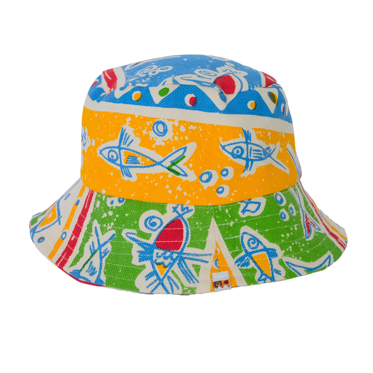Natural cotton bucket hat