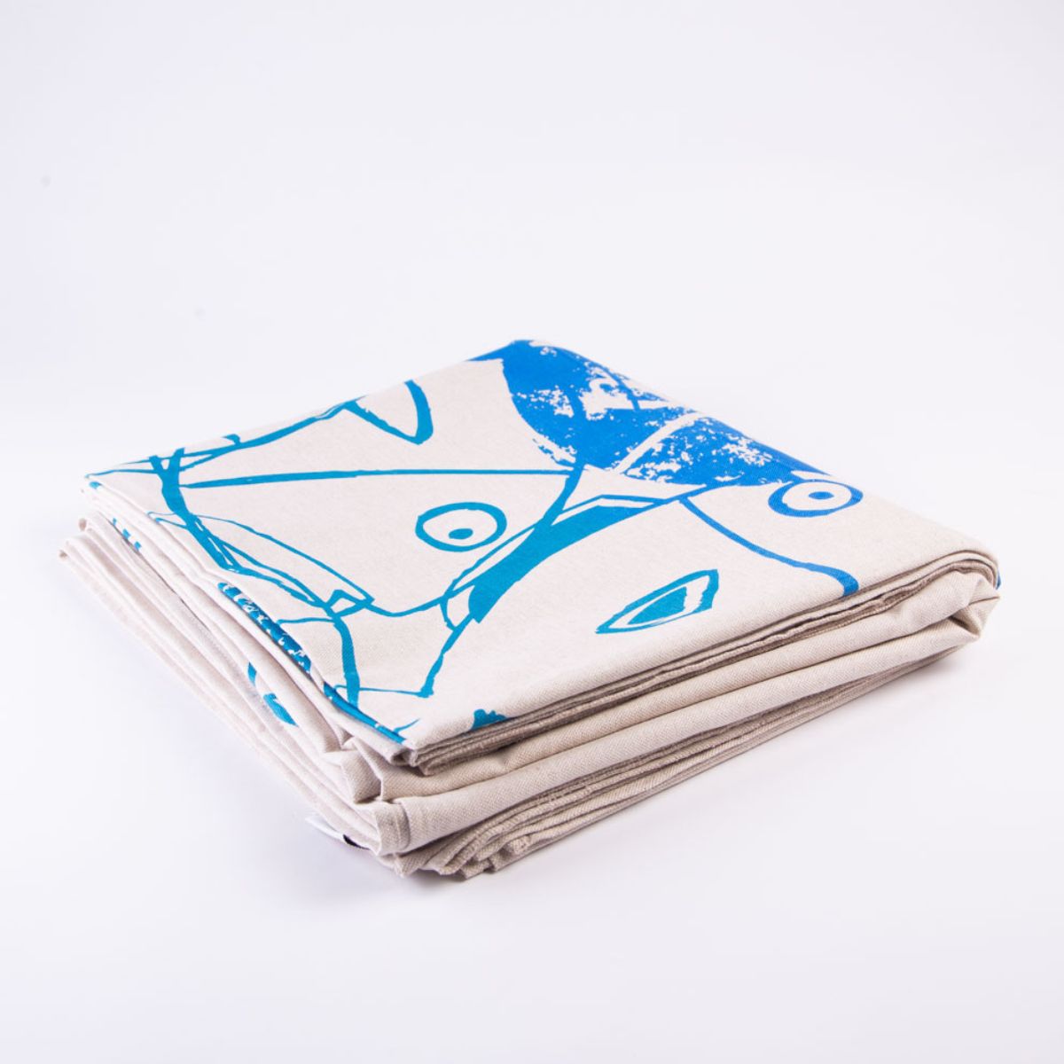 Tonnara Blu double bedspread