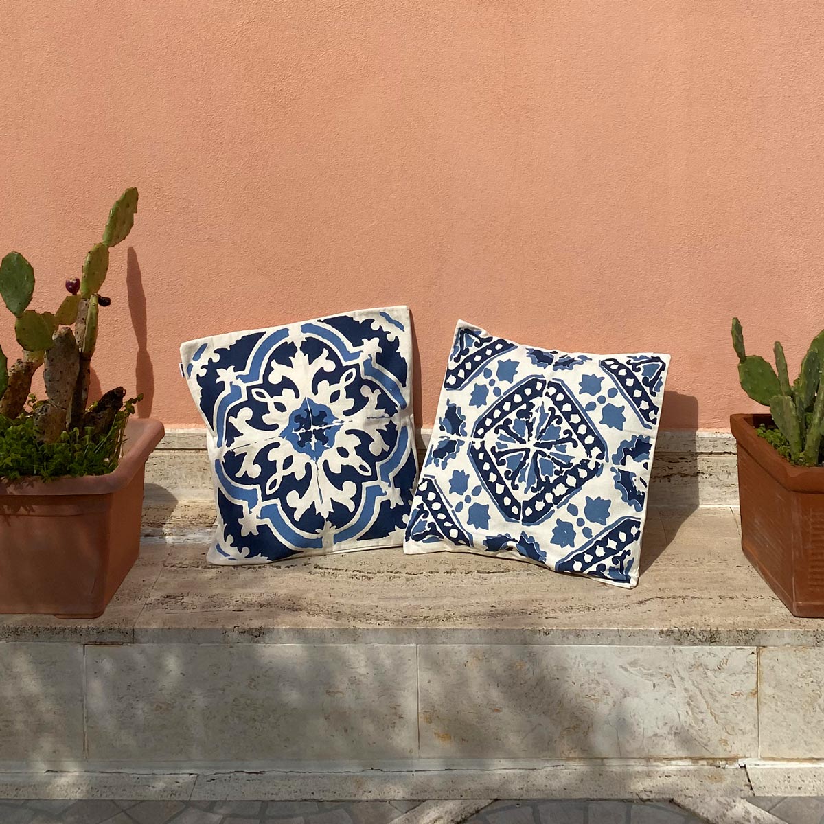 Federa per cuscino Maiolica Q