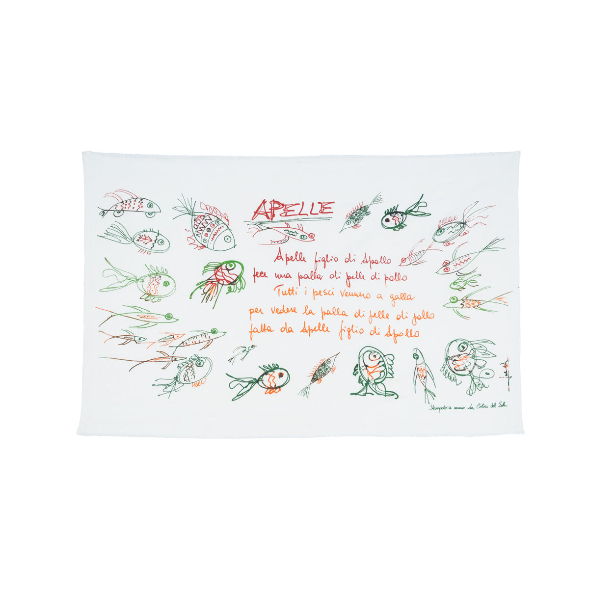 Telo lino apelle verde