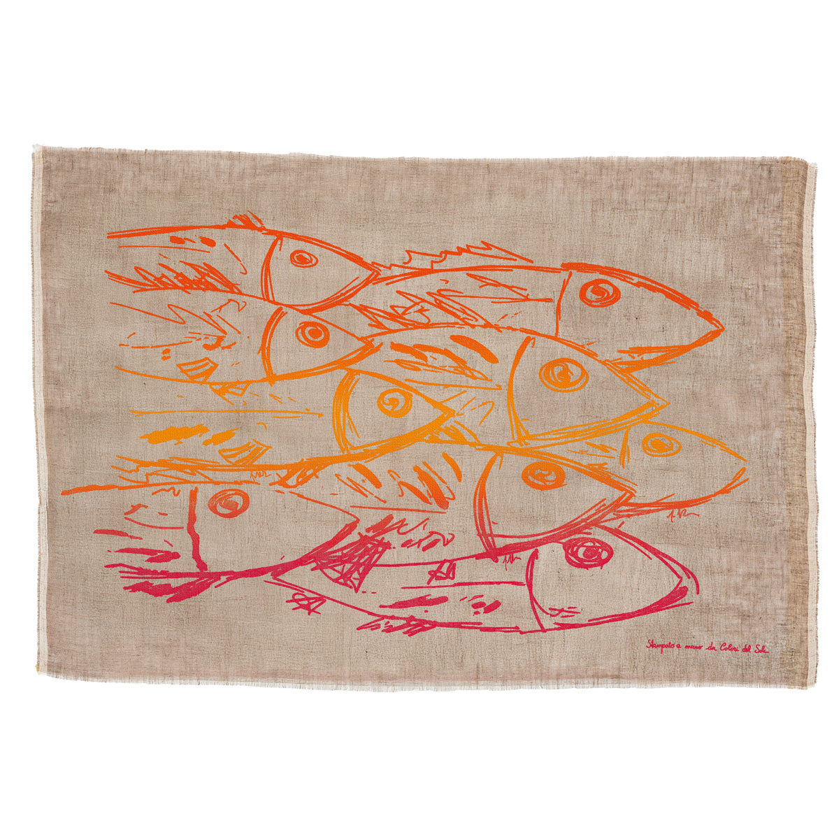 Pescheria coral tapestry