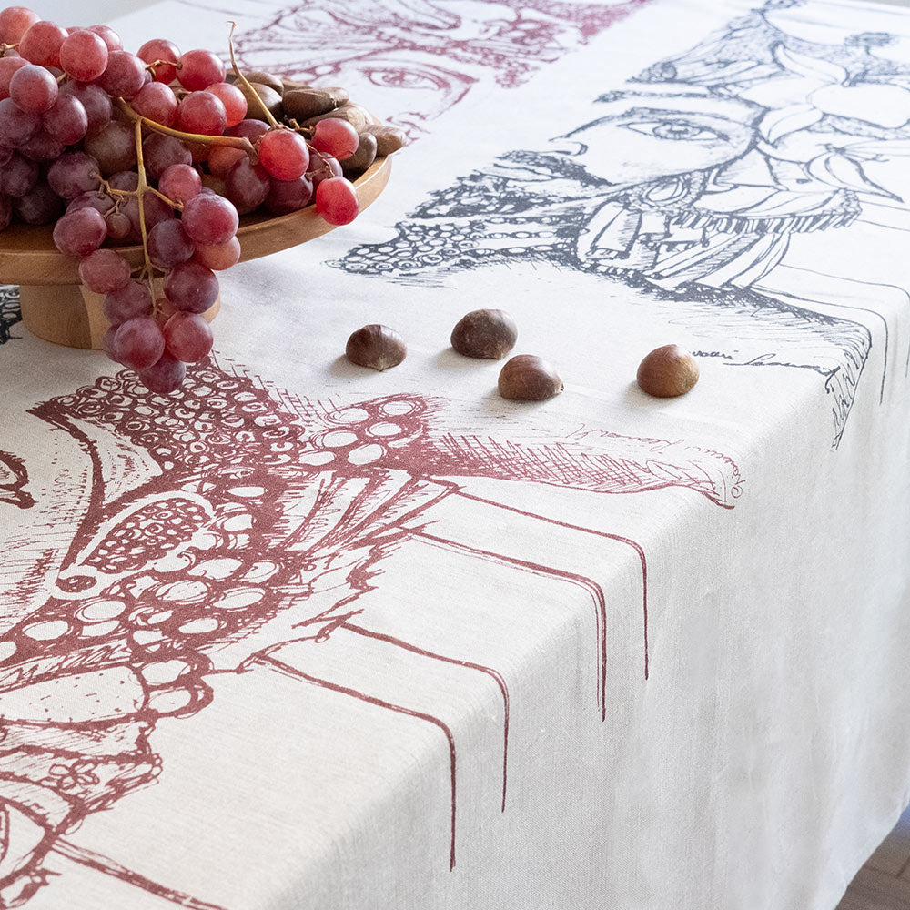 Tovaglia Rettangolare Moro e Dama
