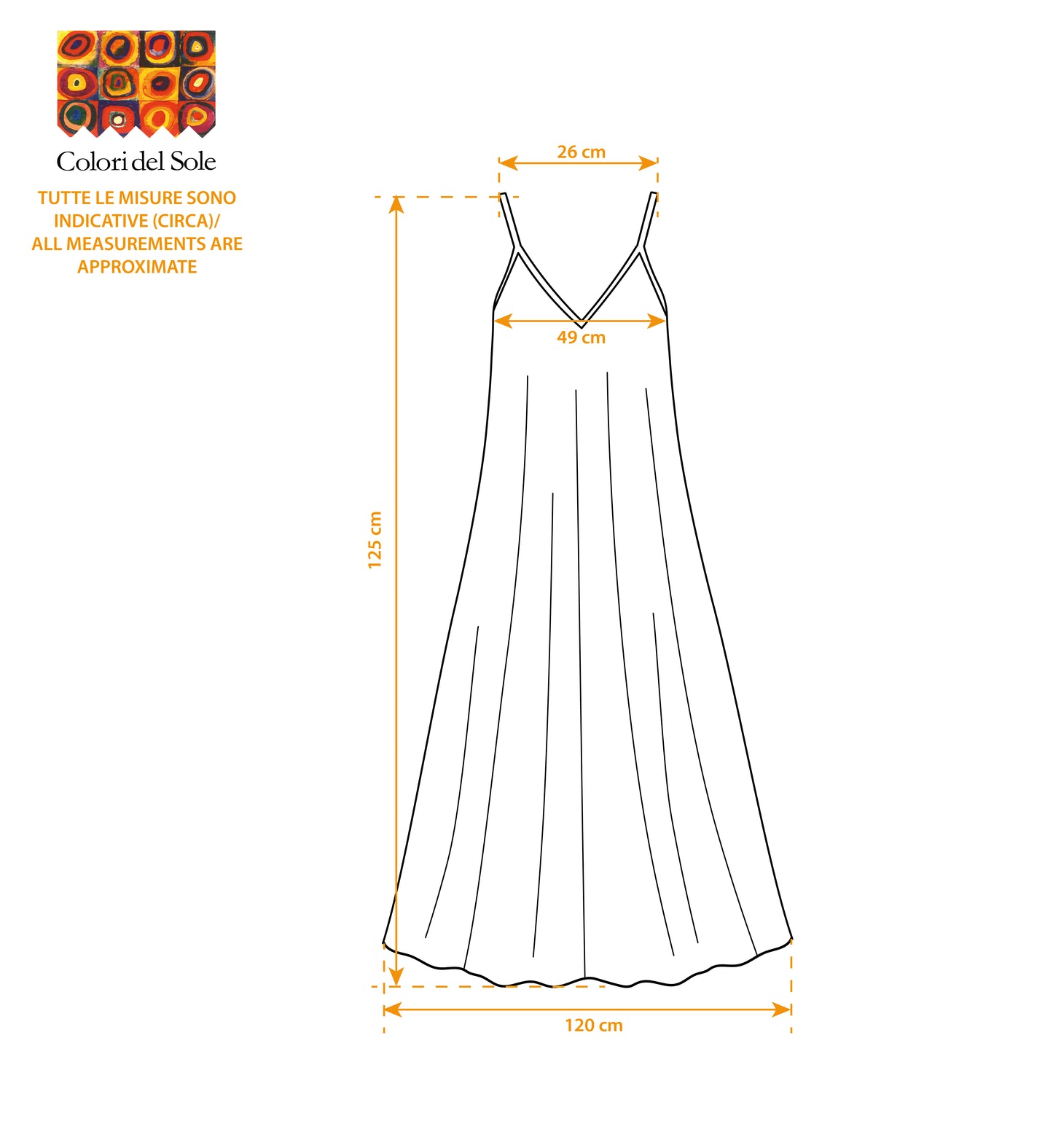 Kalura long slip dress