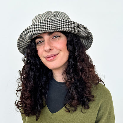 Cappello unisex da Pescatore a quadretti