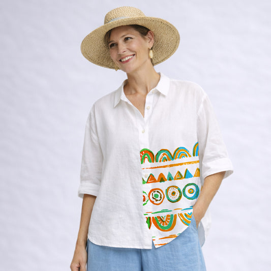 Camicia scatola 1/2 manica Cassata