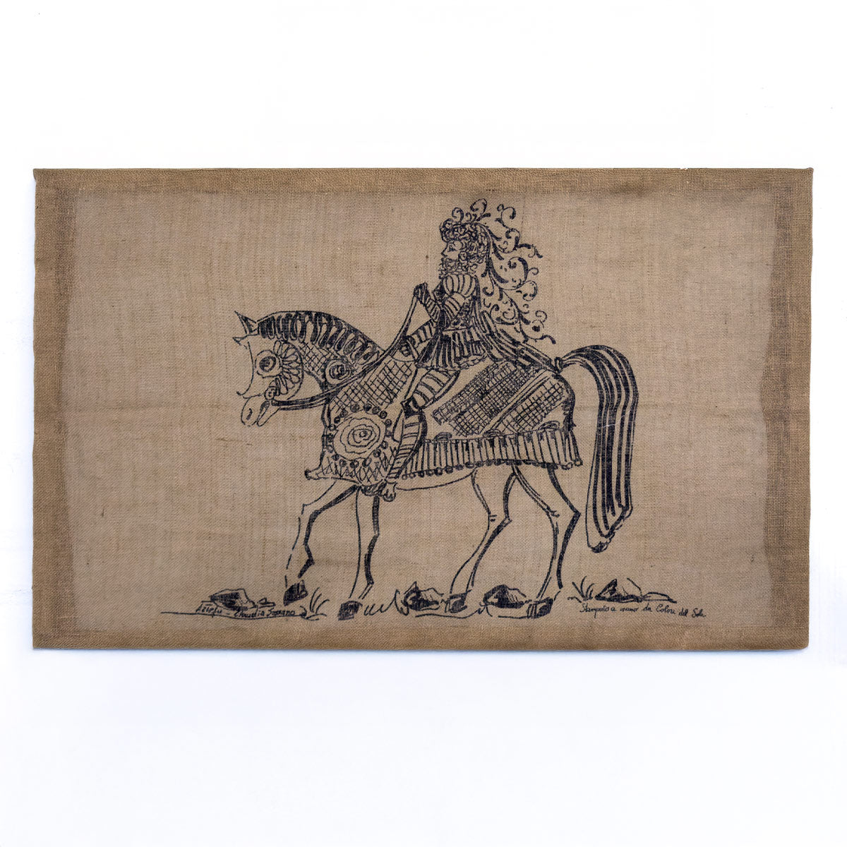 Paladino large tapestry