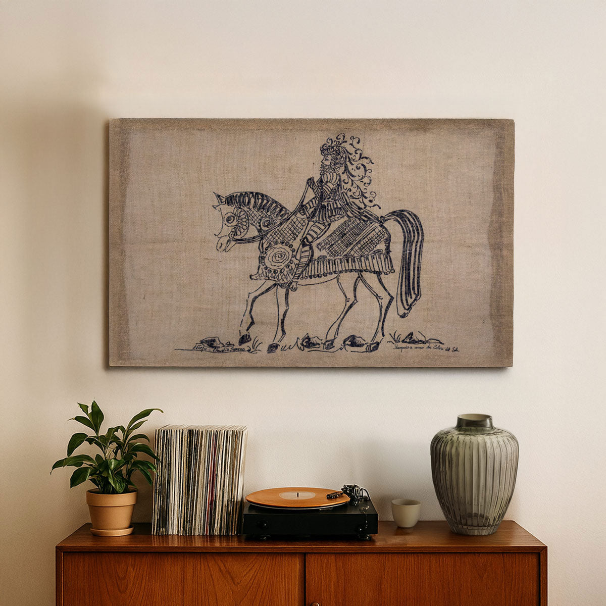 Paladino large tapestry