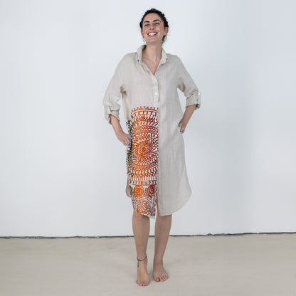 Kalura Oversized Shirtdress