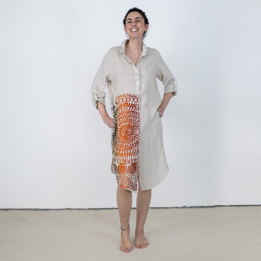 Kalura Oversized Shirtdress