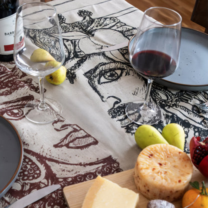 Tovaglia Rettangolare Moro e Dama