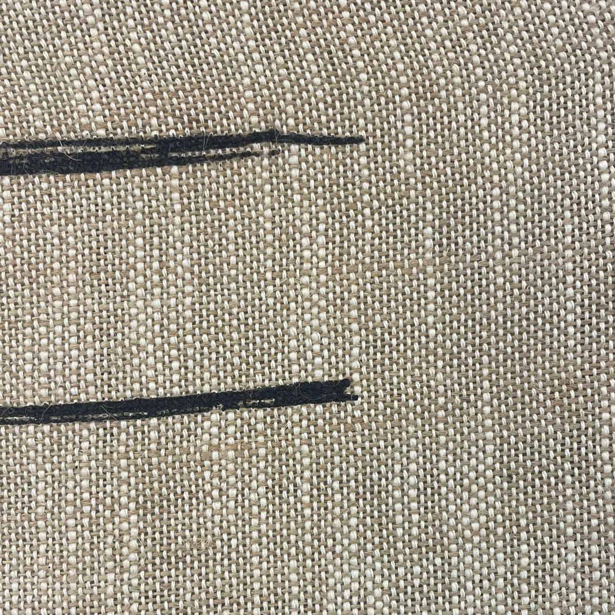 Arazzo Moro e Dama in iuta con telaio