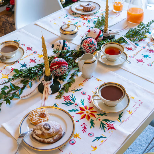 Tovaglietta americana Stella di Natale (set di 2)