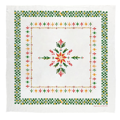 Stella di Natale square tablecloth