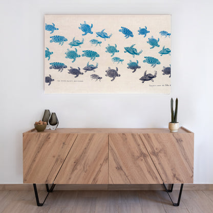 Tartarughine decorative throw