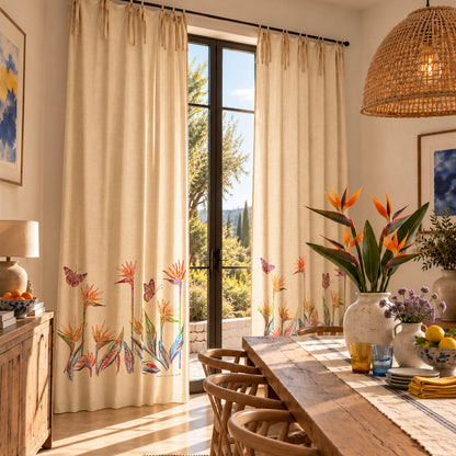 Strelitzia curtain