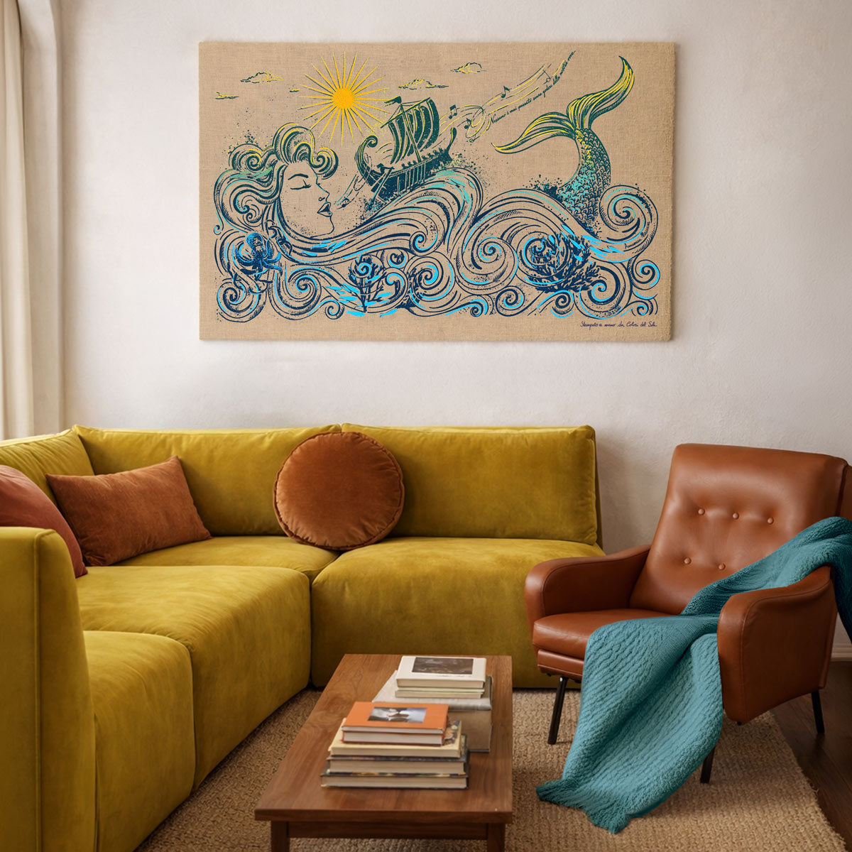 Voice of the Sea tapestry