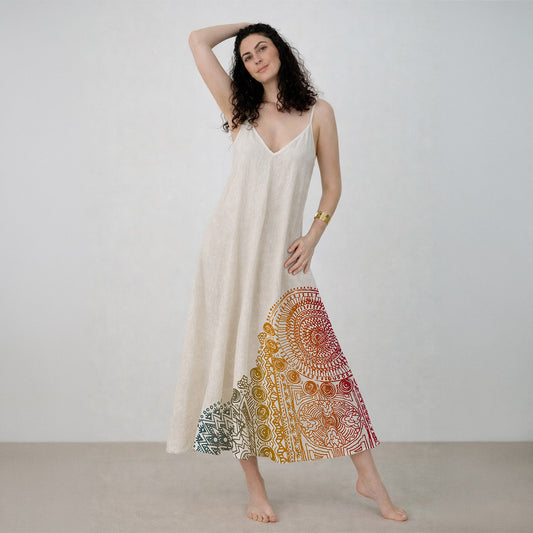 Kalura long slip dress