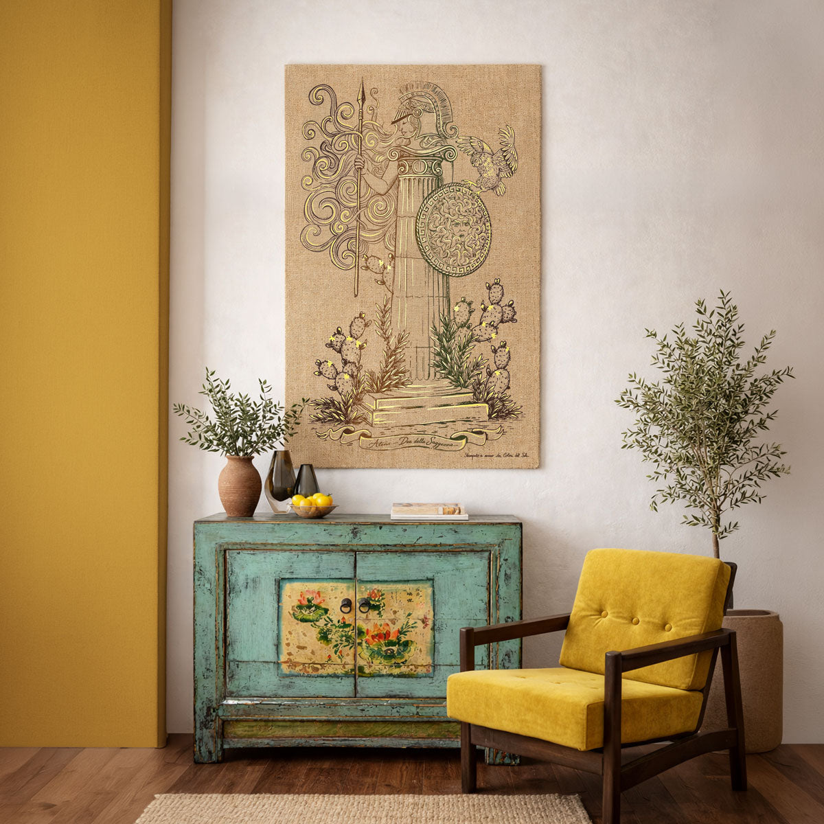 Athena tapestry