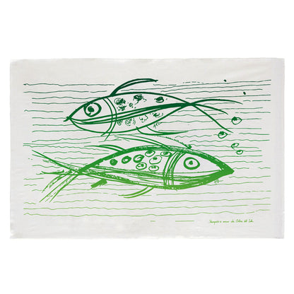 Sardine green tapestry