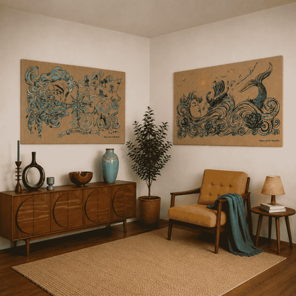 Voice of the Sea tapestry