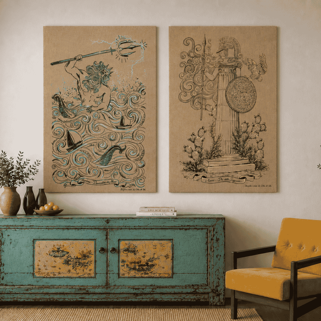 Athena tapestry