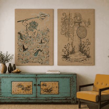 Athena tapestry