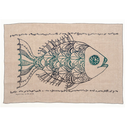 Arazzo Luminaria blu