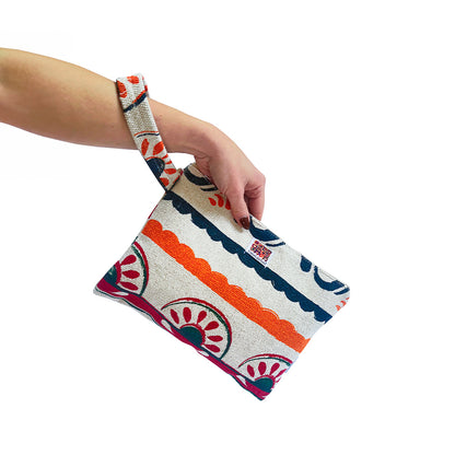 Cotton wristlet