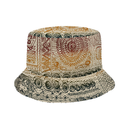 Natural cotton bucket hat