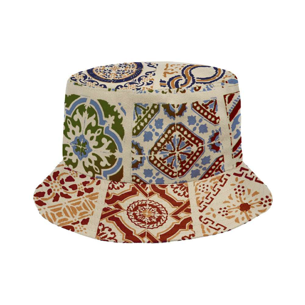 Natural cotton bucket hat