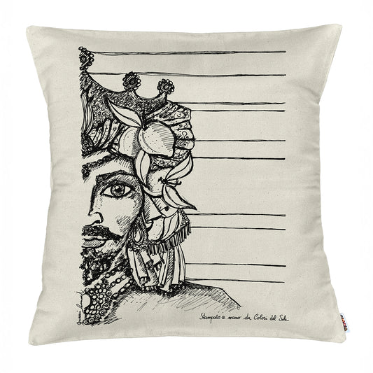 Federa Cuscino Francese In Cotone 57 Fili - Bianco, 45x185 Cm, Pure Cotton