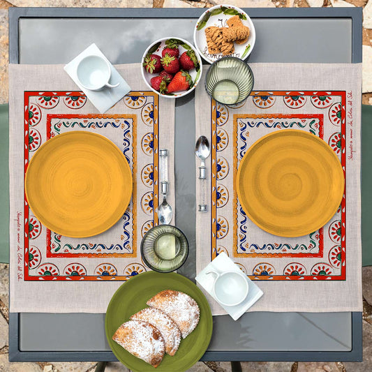 Tovaglietta americana Barcarello (set di 2)