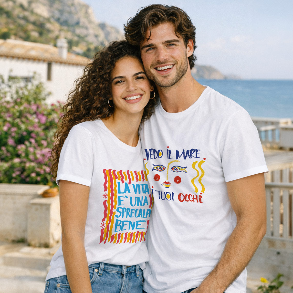 T-shirt unisex Il mare nei tuoi occhi