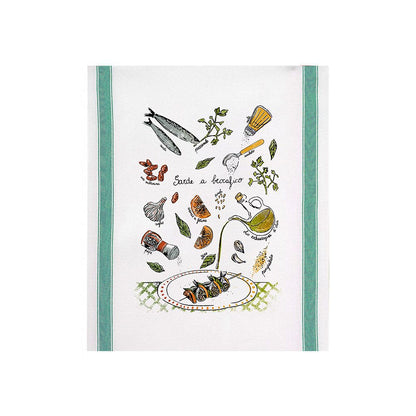 Sarde a Beccafico kitchen towel