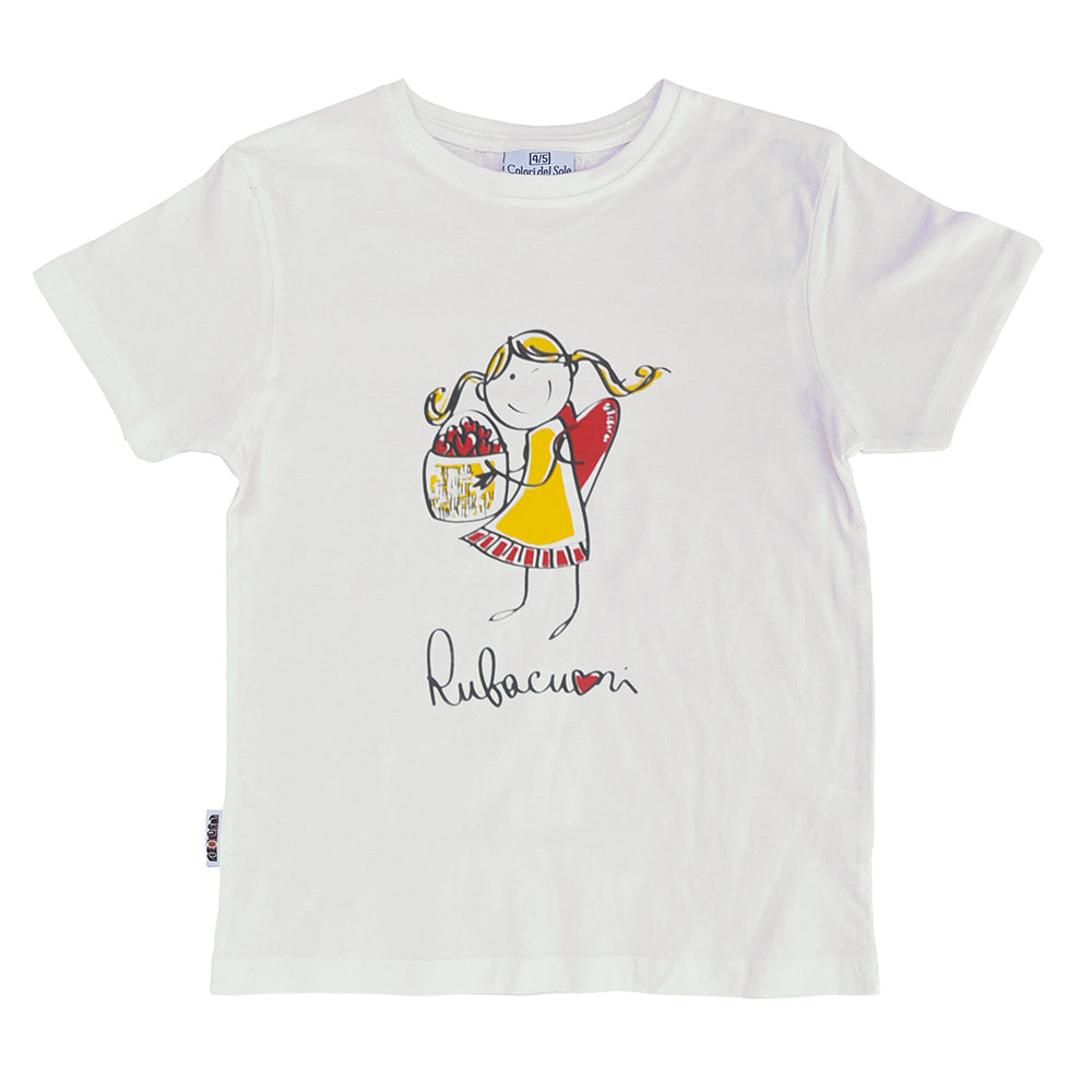 T-shirt Rubacuori bambina