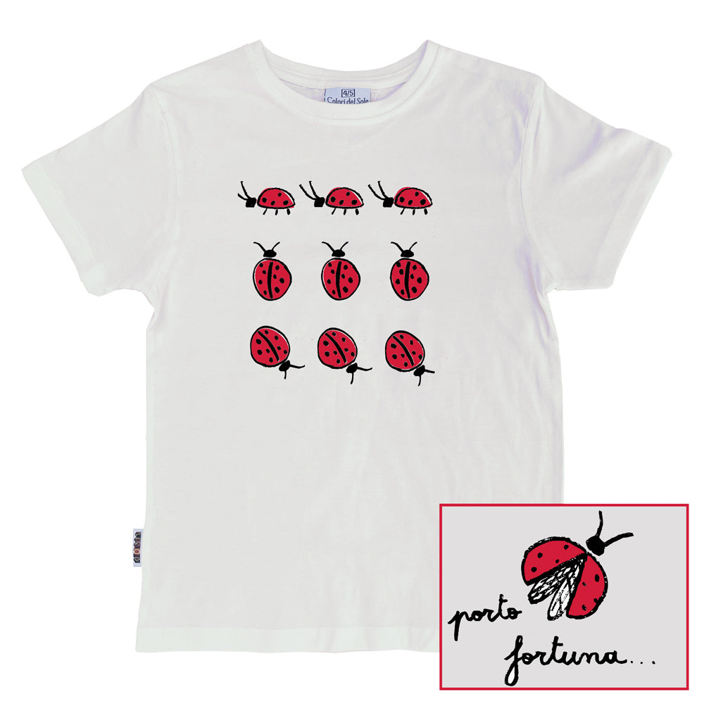 T-shirt Coccinella bambini