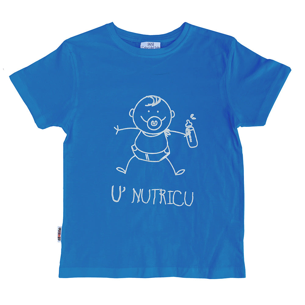 T-shirt U Nutrico Azzurro