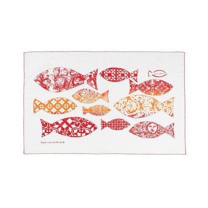 Pisciteddi Barocco beach towel