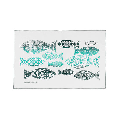 Pisciteddi Barocco beach towel