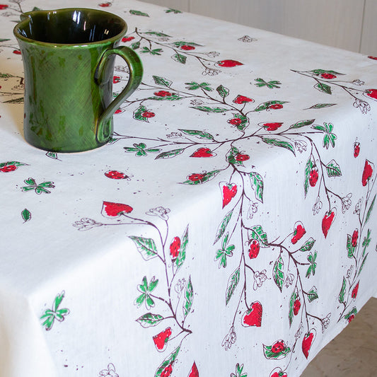 Fortuna Amore square tablecloth