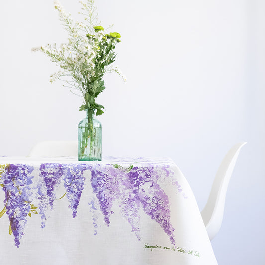 Glicine square tablecloth