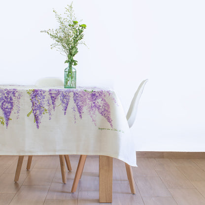 Glicine square tablecloth