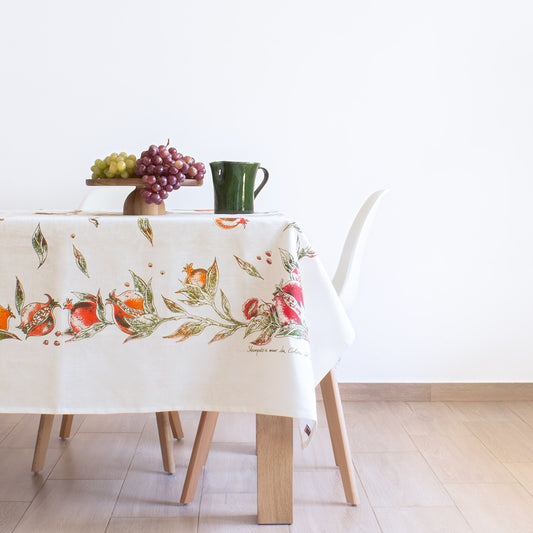 Melograno square tablecloth