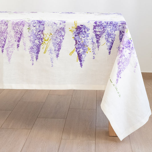 Glicine rectangular tablecloth 