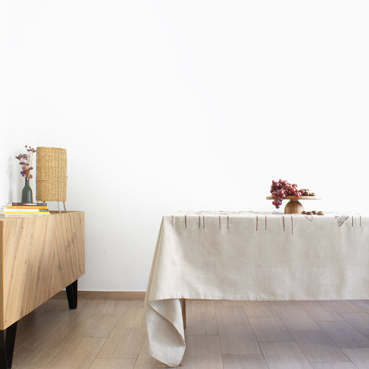 Moro e Dama rectangular tablecloth