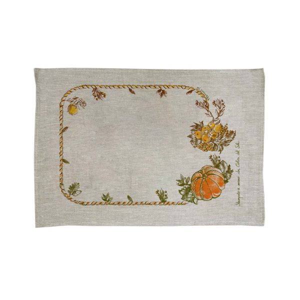 Set Di 4 Tovagliette Americane ABAKUHAUS – Tessuto Poliestere Lavabile, Motivo Flora Dala Cavallo, 45x30 Cm, Colori Vivaci